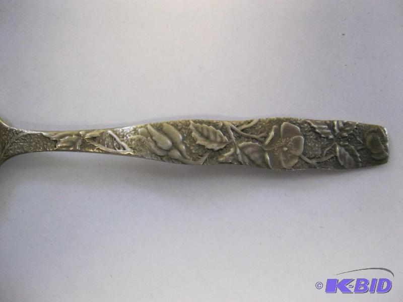 Small Sterling Silver Spoon With initials On ...