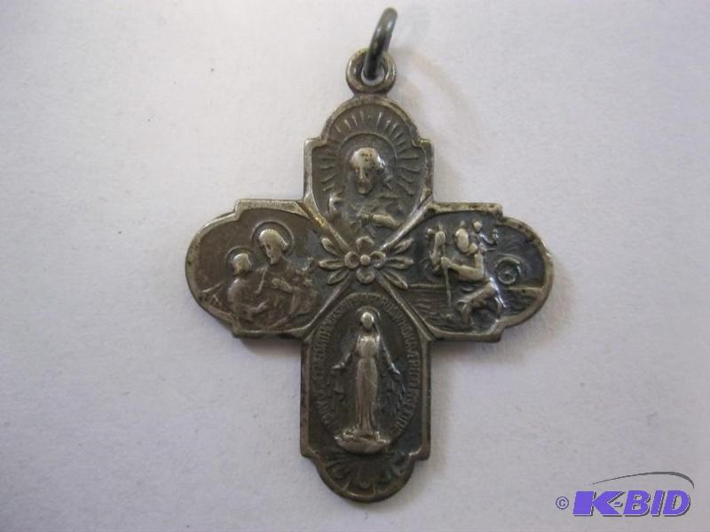Small Sterling Cross Pendant...