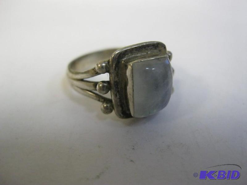 Ring With Stone Marked 925...