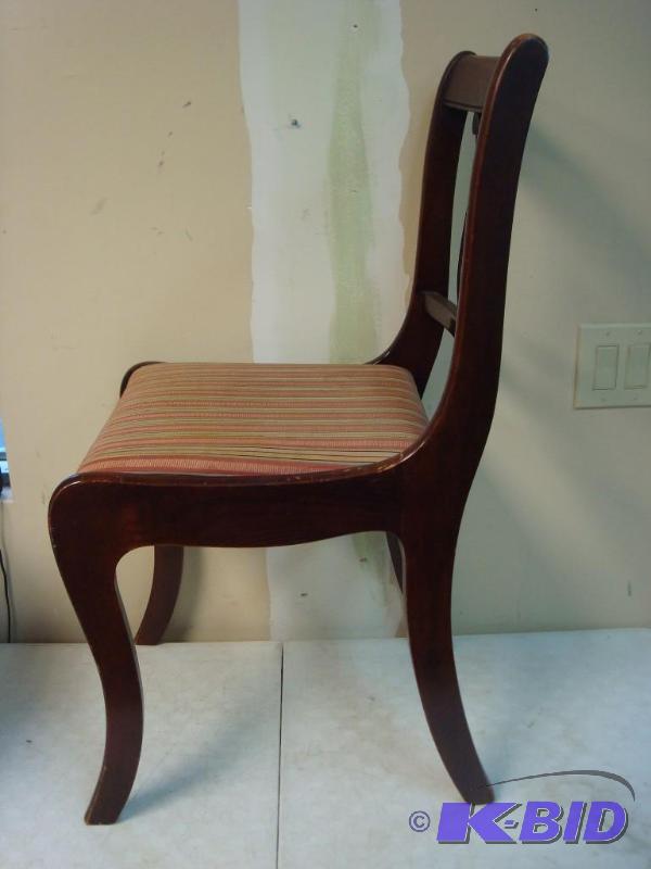 Vintage Mahogany Tell City Chair, Used, Some ...