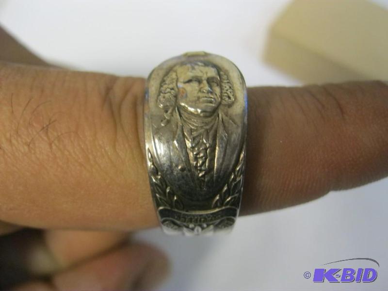 James Madison President Spoon Ring, Does Hall...