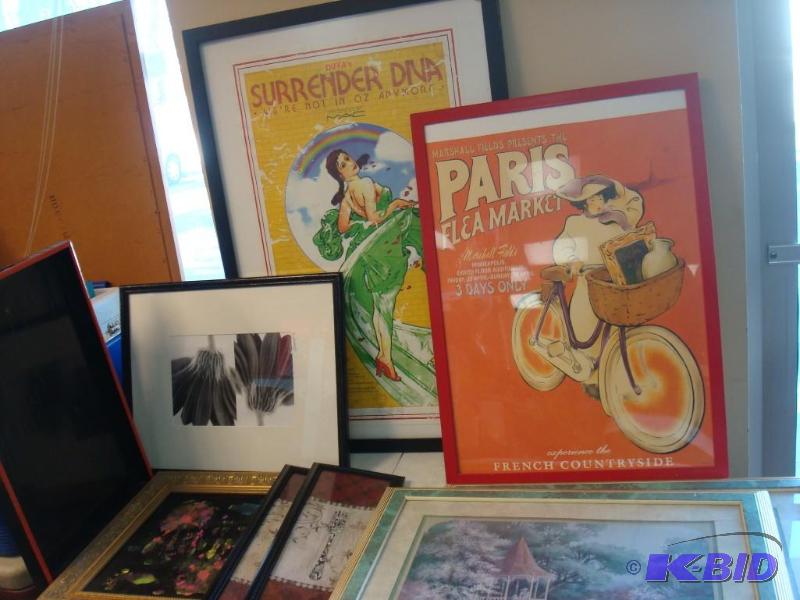 Lot Of Framed Pictures And Posters...