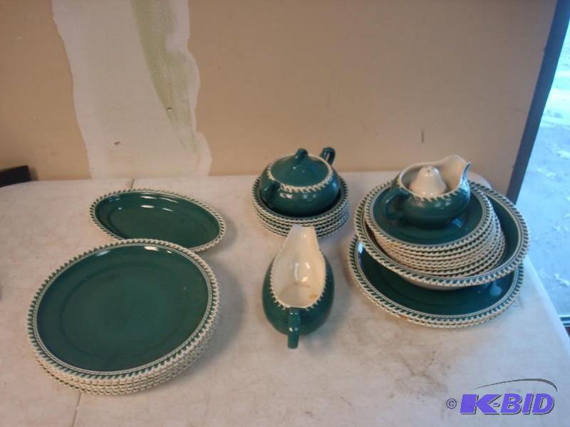 Lot Of Harkerware Pottery Plates, Some Show W...