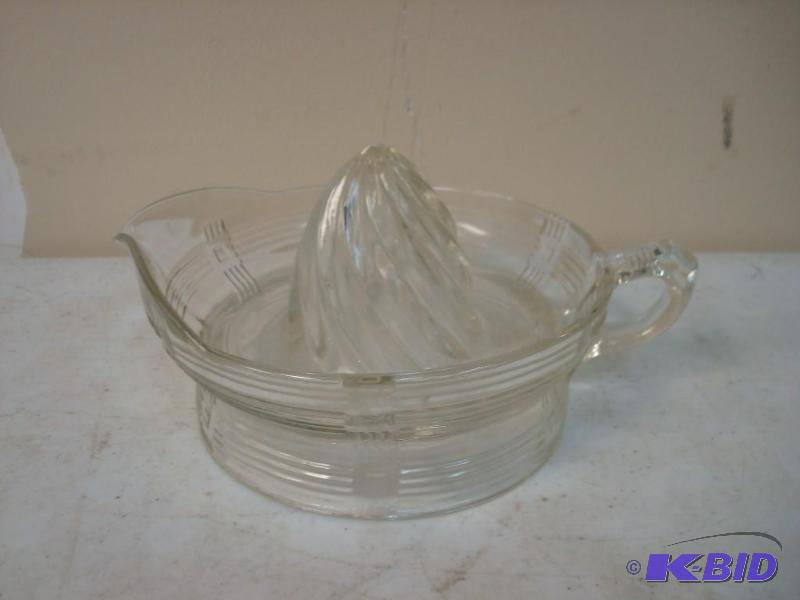 Vintage Glass Juicer...