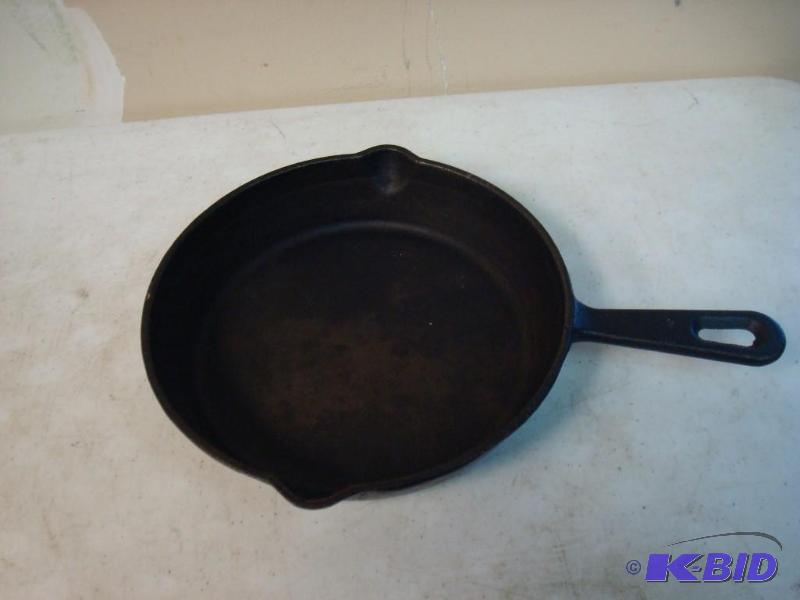 Eight Inch Cast Iron Pan, Used, Some Wear...