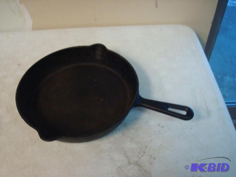 Ten Inch Cast Iron Pan, Used, Some Wear...