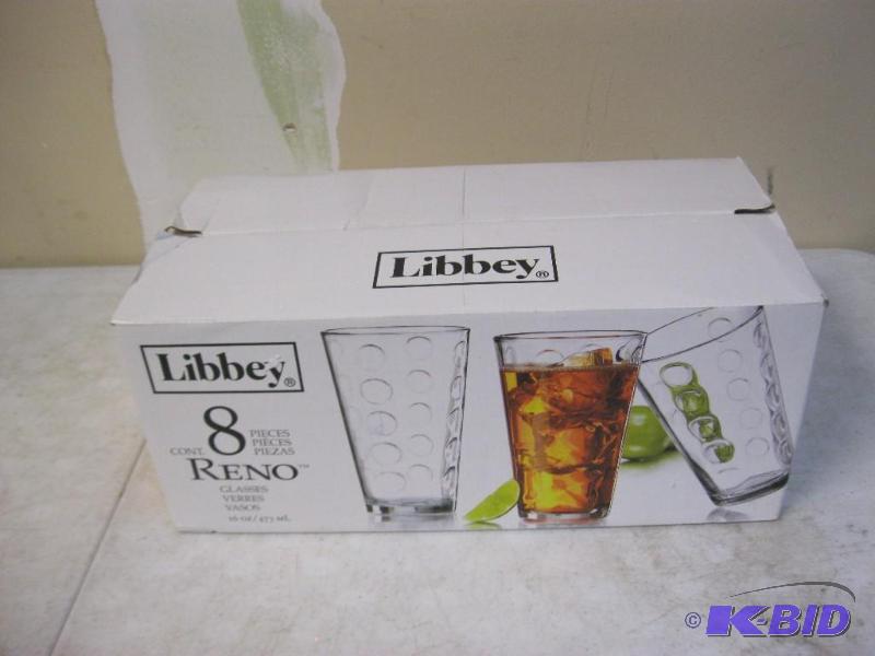 Eight Libbey Drinking Glasses...