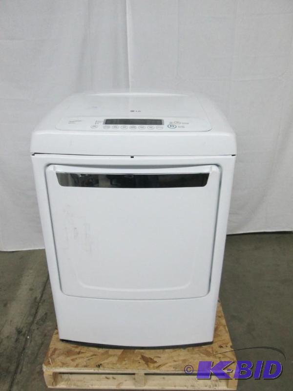 lot 5 image: LG 7.3 CU. FT. ULTRA LARGE CAPACITY DRYER WITH SLEEK CONTEMPORARY DESIGN (ELECTRIC)