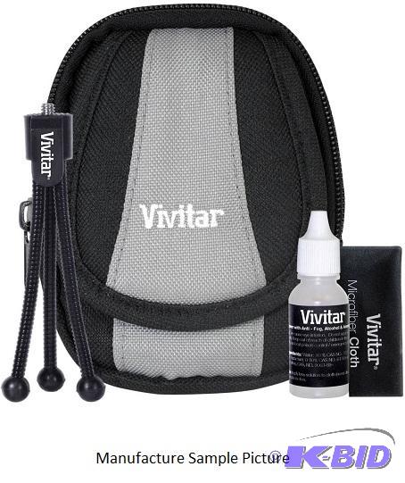 lot 137 image: Vivitar Compact Digital Camera Starter Kit -&...