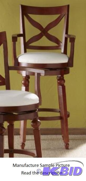 lot 154 image: X Design Back Stool - 30" -&nbspTraditi...
