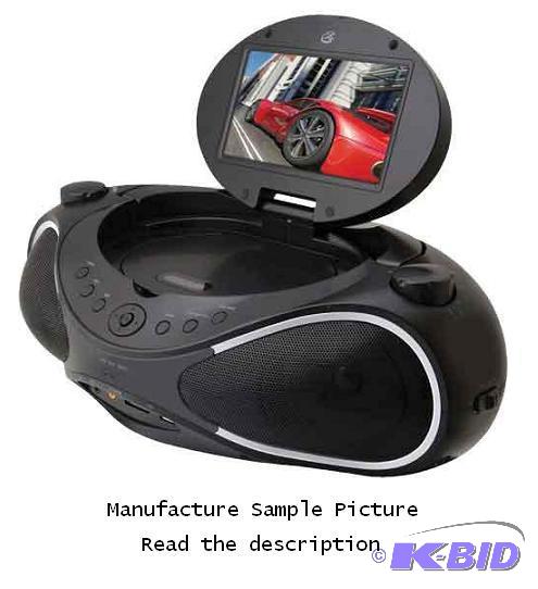 lot 44 image: GPX Portable Movie and Music System - Model B...