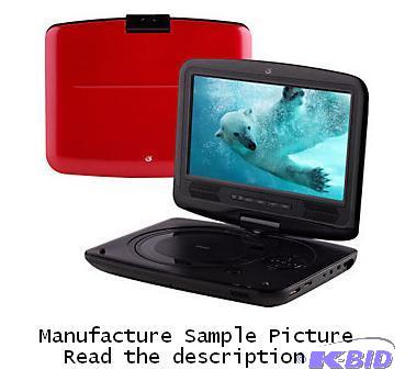 lot 46 image: GPX DVD Player - Model PD751R - Has carrying ...