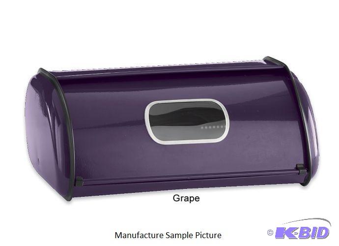 lot 99 image: Grape Breadbox - Our sleek breadbox opens up ...