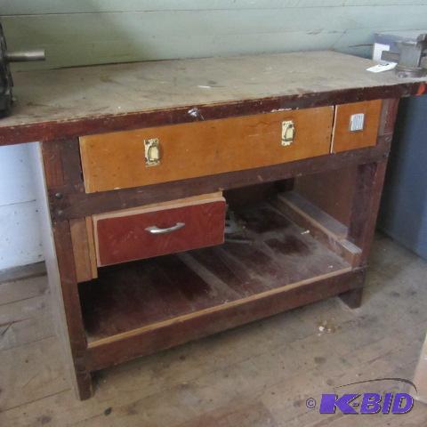 Workbench and Vise