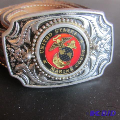 Marine Corps Buckle, Light