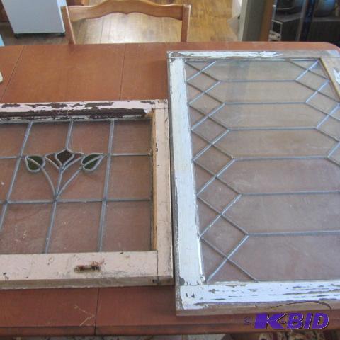 Stain, Leaded Glass Windows