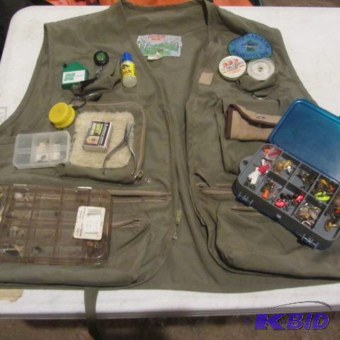 Fly Fishing Vest, Supplies
