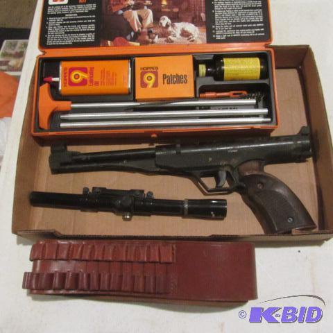 Pellet Pistol, Scope