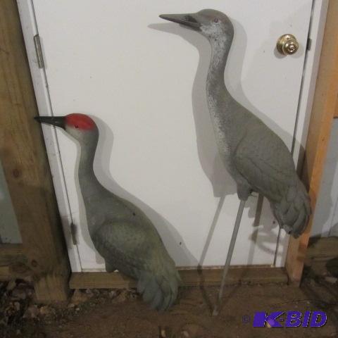 Crane Decoys