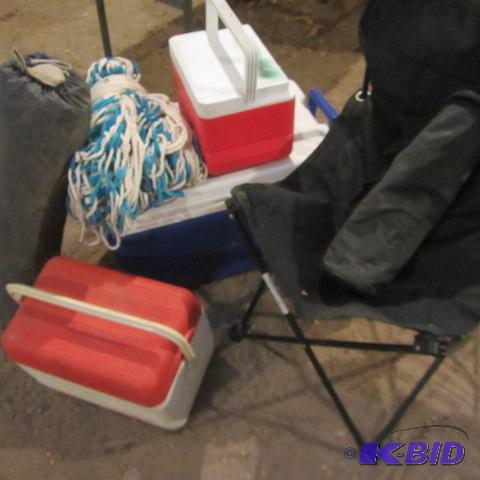 Coolers, Tent, Hammock