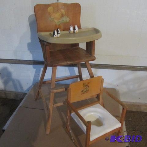 Maple High Chair