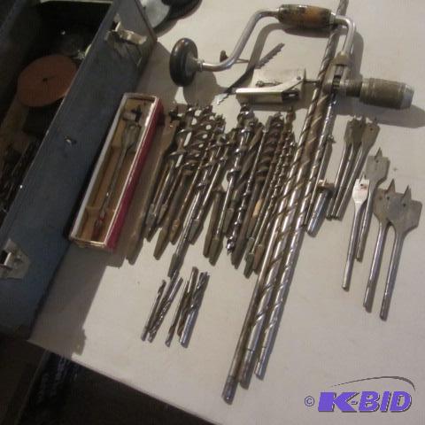 Drill Brace, Bits