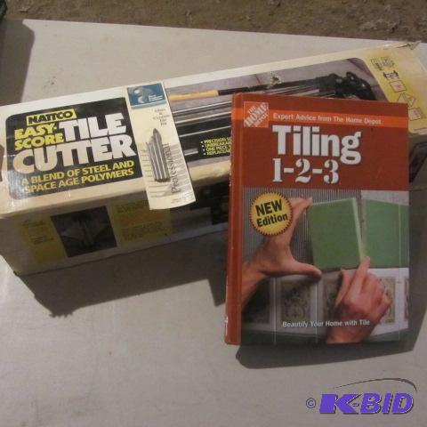 Tile Cutter, Bit, Book