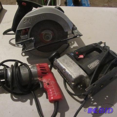 Circular, Jig Saw, Screw Gun