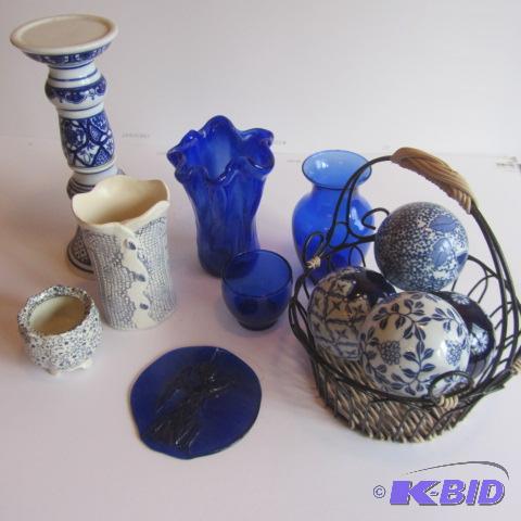 Cobalt and White
