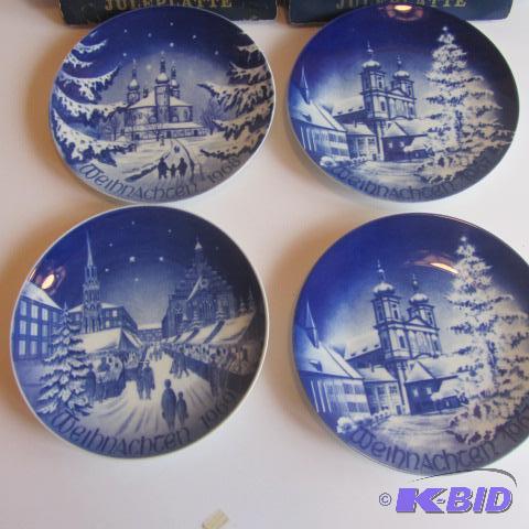 Bavarian Christmas Plates