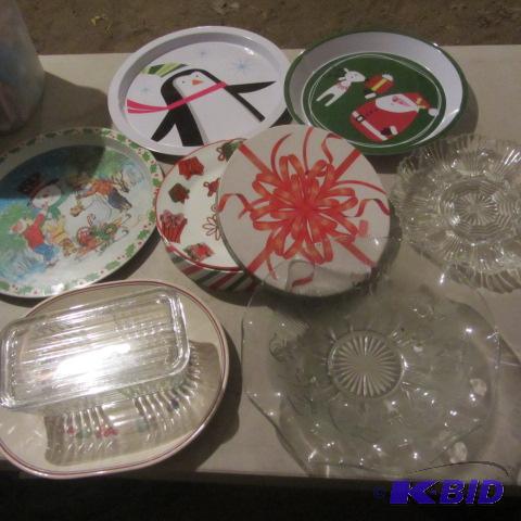 Frig Dish, Iris, Egg Plate