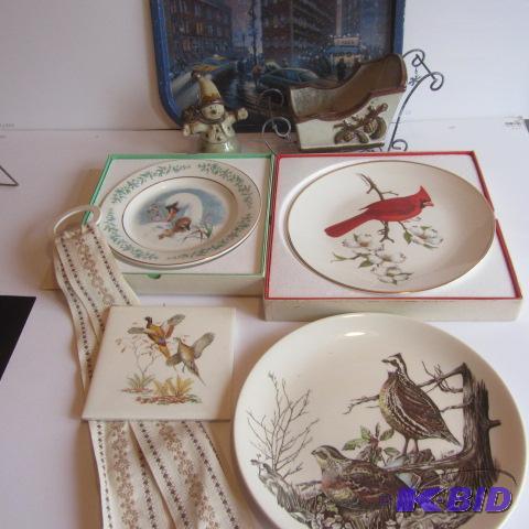 Game Bird Plates