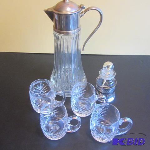 Crystal Mugs, Pitcher