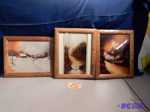 lot 15 image: 3, Outdoor and Farm Prints of paintings.. Jan...