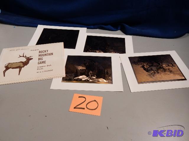 lot 20 image: Golden Elk Enterprises. Rocky Mountain Big Ga...