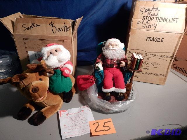 lot 25 image: Santa and Dasher.. Talking.. Santa Read me a ...