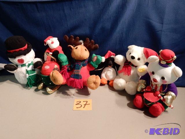 lot 37 image: Misc. stuffed animals as pictured.. These are...