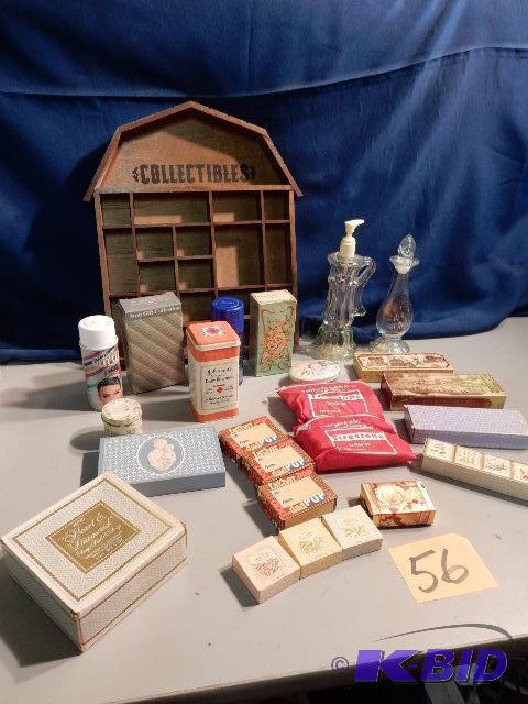 lot 56 image: Misc. Avon products.. Look at close ups.. Col...