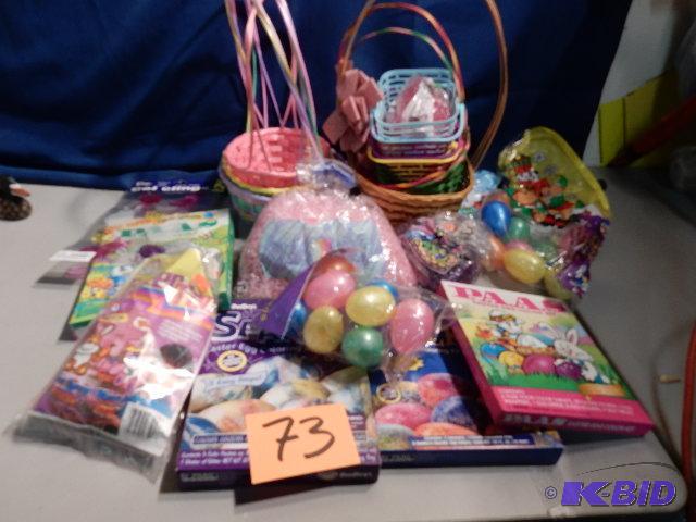 lot 73 image: Miscellaneous Easter items.. See close ups...