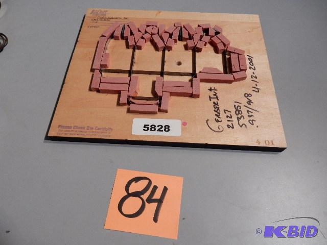 lot 84 image: This art piece was made from Dye material.. N...