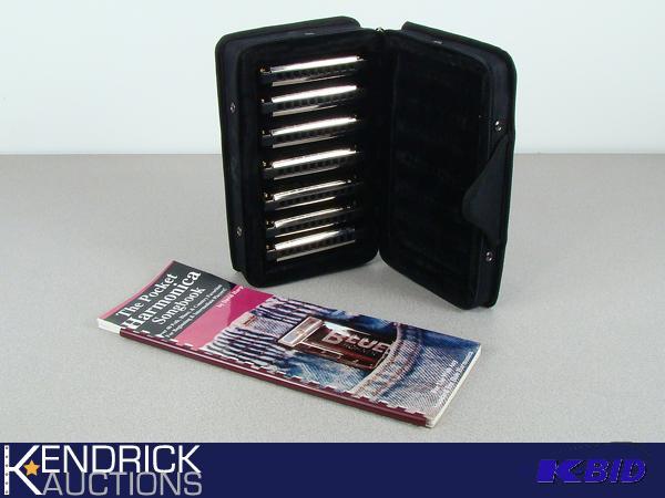 New in Box Harmonica Set and Instruction Booklet