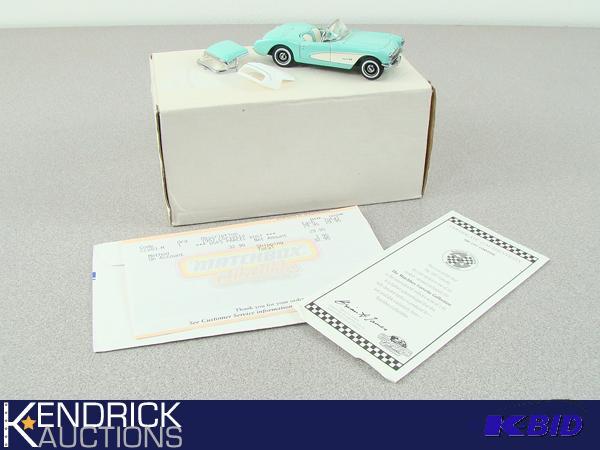 Mint in Box Matchbox 1957 Corvette 143 Die Cast Hardtop