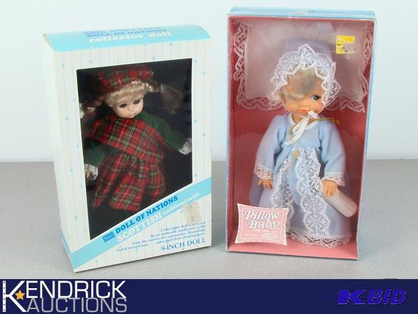2 Mints in Box Pre 1970s Dolls