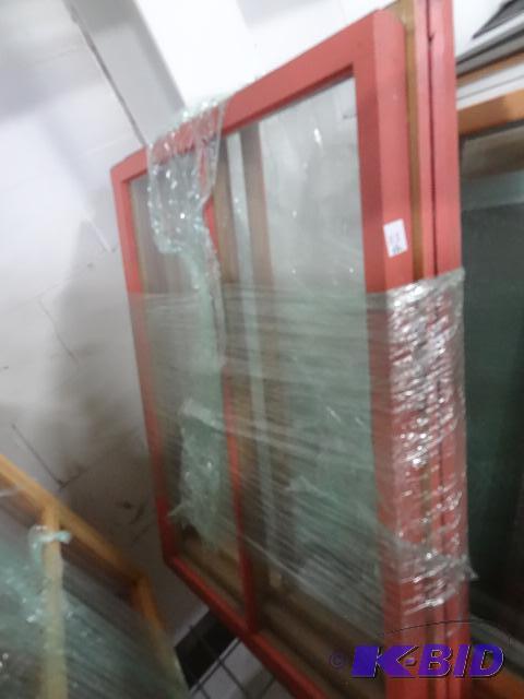 lot 115 image: 3 Vintage Wood Windows...