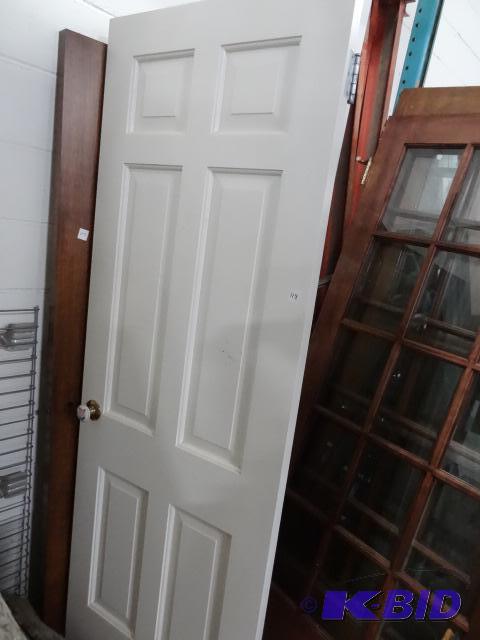 lot 118 image: 6 Panel Solid Door...