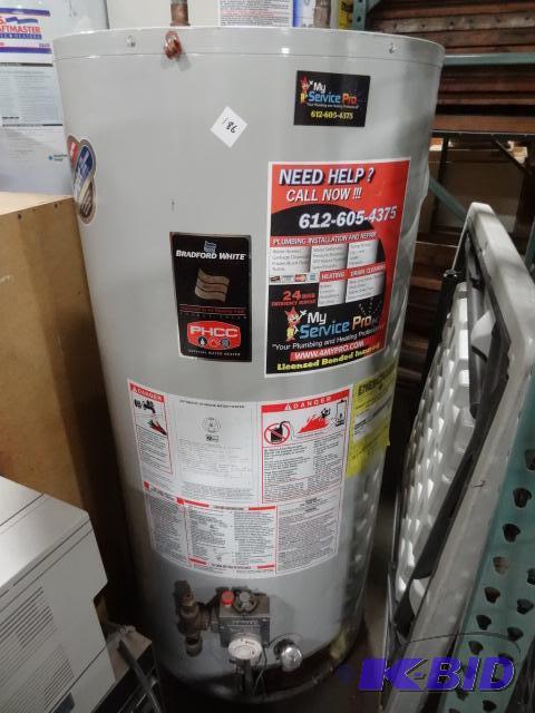 lot 186 image: Bradford White Water Heater Model MI50L6EN10 ...