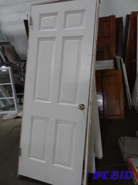 lot 195 image: 30 X 79 6 Panel Door...