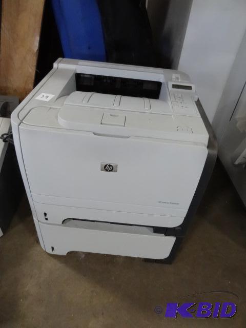 lot 39 image: HP Laser Jet P2055kn Laser Printer- No Power ...