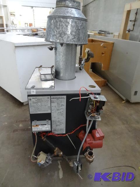 lot 58 image: Sentry Gas Fired Boiler. Model SX-180 EDP Nat...