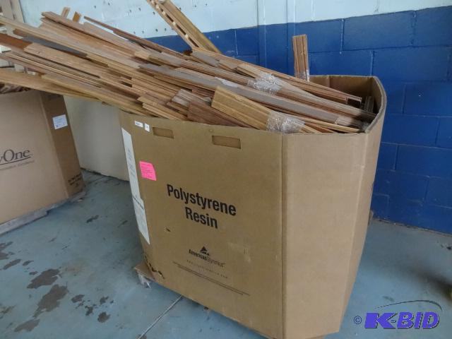 lot 69 image: Gaylord Full of Hardwood Flooring. Staples ar...